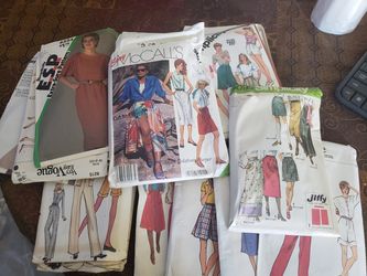 Different styles and designs for sewing Diferentes estilos y diseños para coser.