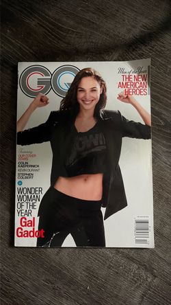 GQ Magazine December 2017/January 2018 Gal Gadot
