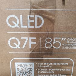 SAMSUNG 85" Q7F QLED SMART TV 4K HDR VISION AI FANTASTIC PICTURE QUALITY GUARANTEED 🖥💯🖥🔥🔥