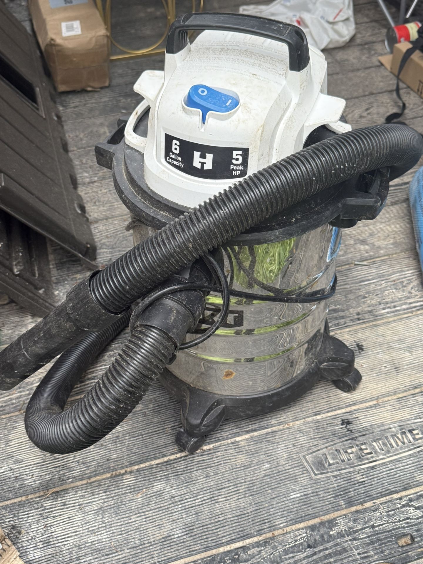 Hart 6-Gallon or 8-Gallon Stainless Steel Wet/Dry Vacuum missing filter Make an offer