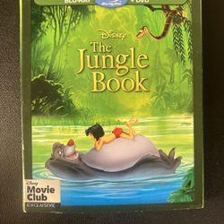 Disney’s The Jungle Book Limited Release (Blu-ray & DVD) W/Slipcover New Sealed