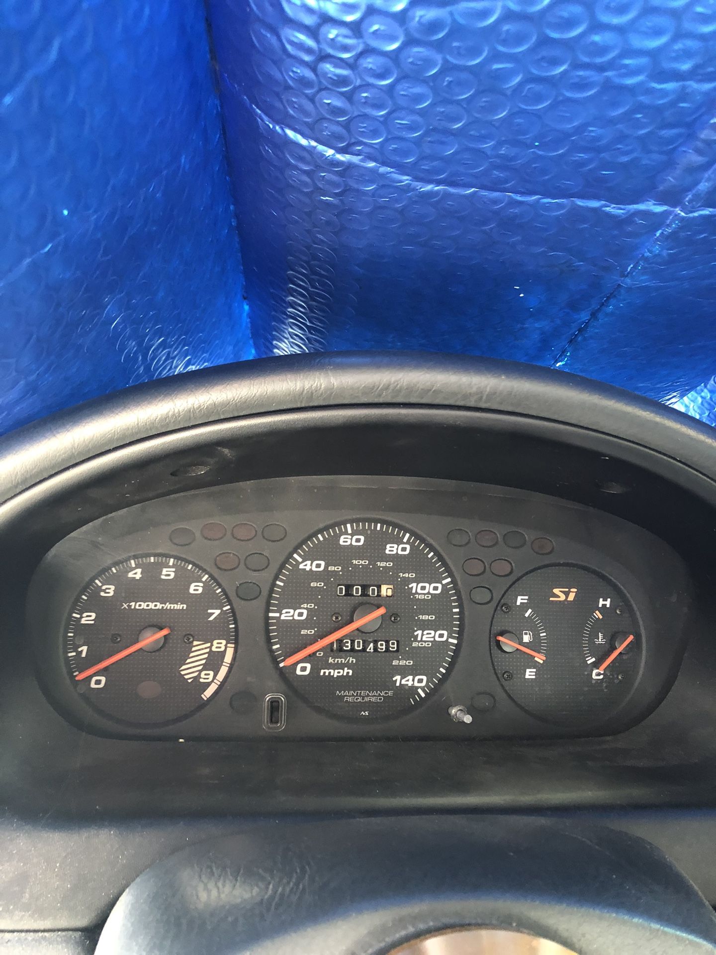 Honda Civic Si 99-00 Gauge Cluster EM1