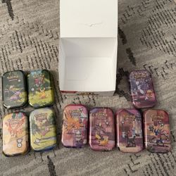 Pokemon 30th mini tins