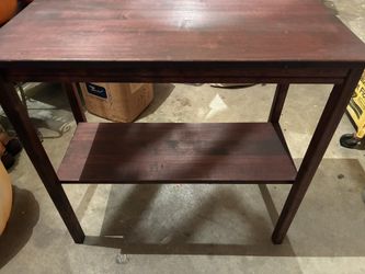 Side Table -cherry Wood 