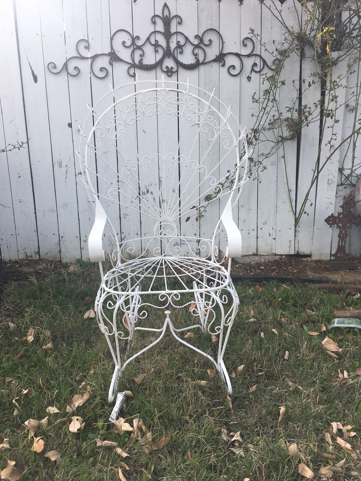 Peacock rocking chair original