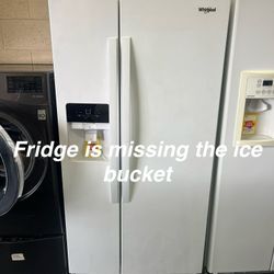 Fridge Is Missing The Ice bucket 