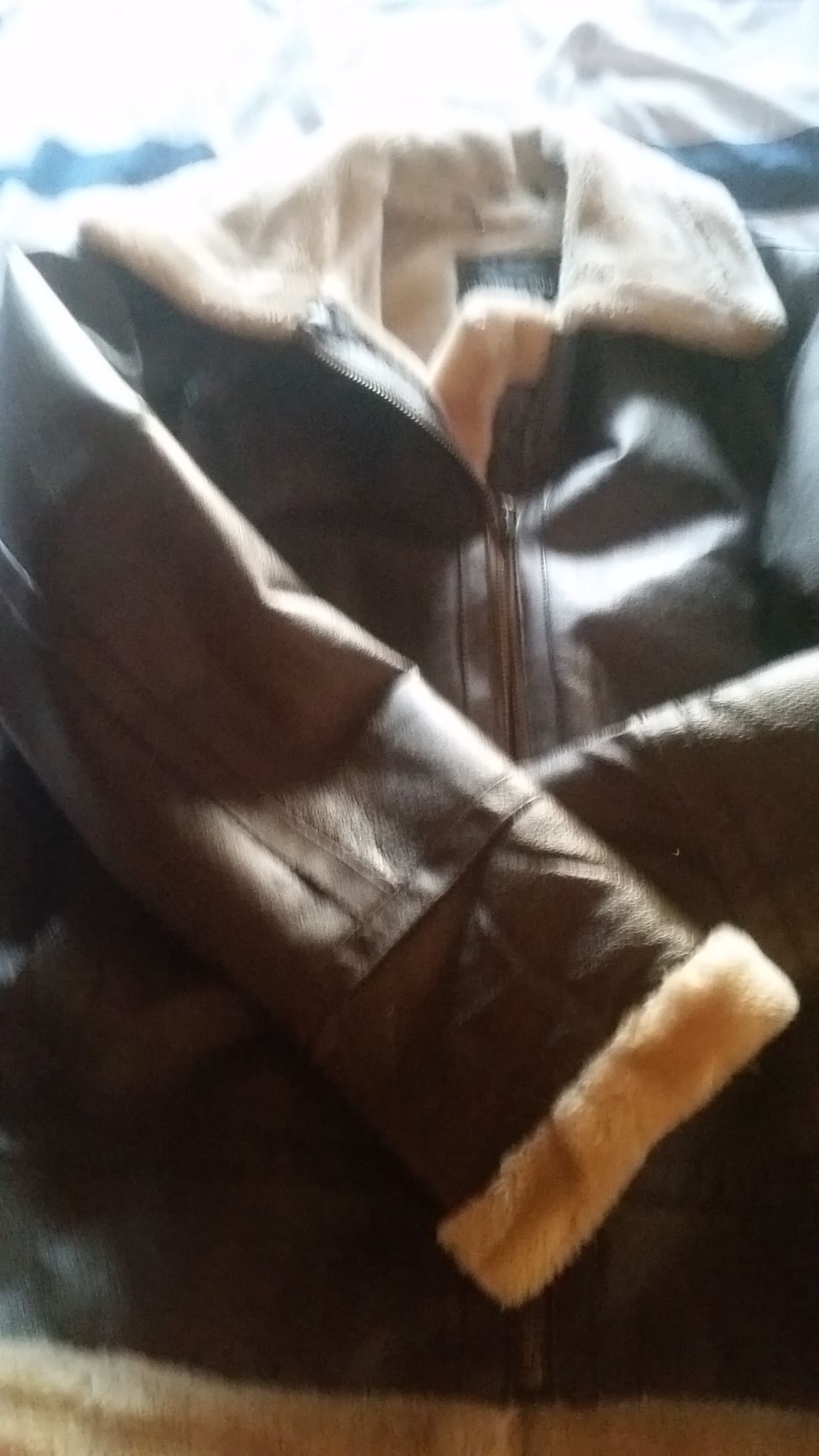 Tanners winter, leather jacket