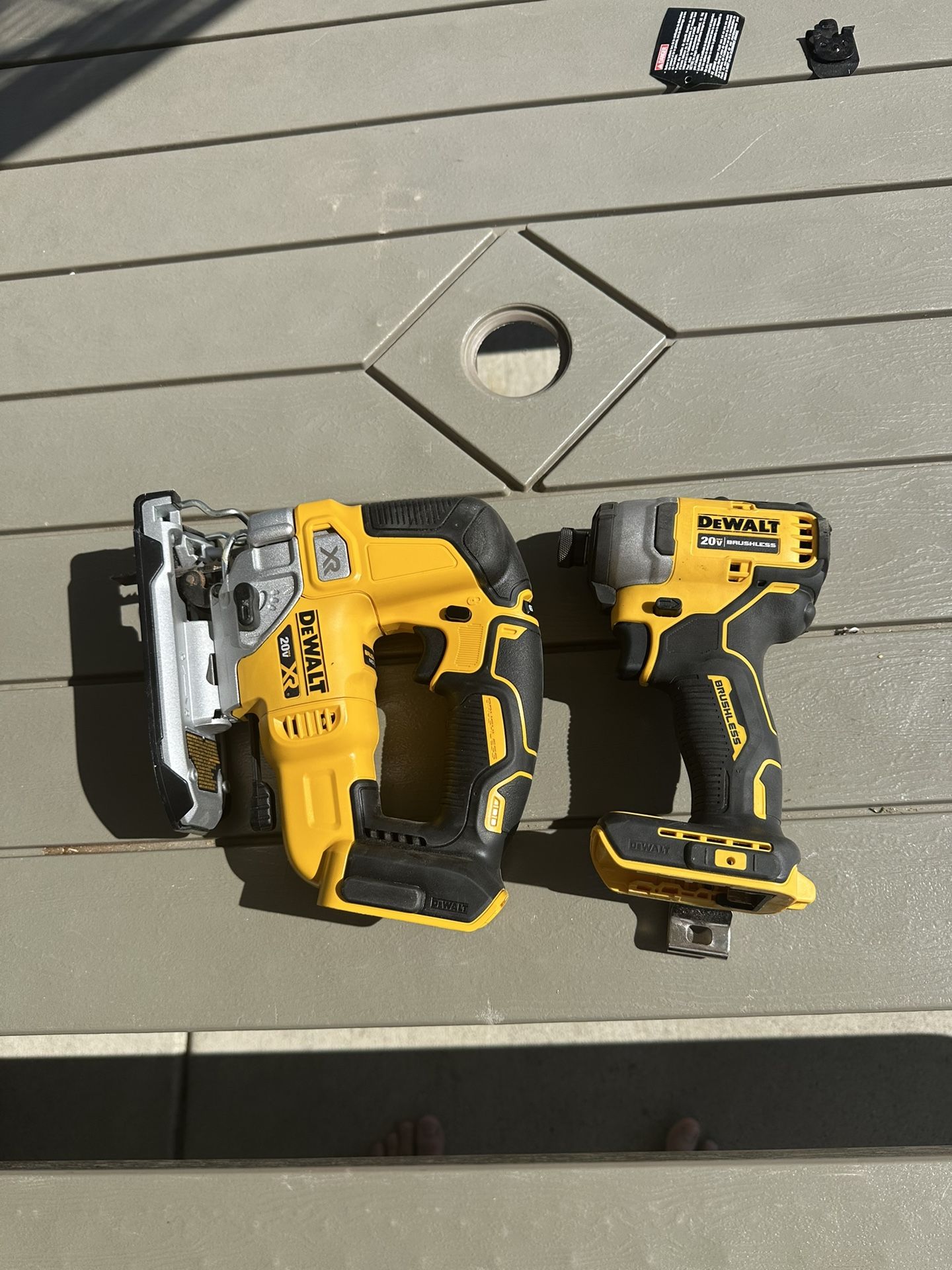 Dewalt Jigsaw And Impact Bundle (tool Only)