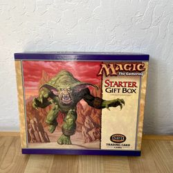 Vintage 1999 Magic The Gathering Starter Gift Box Trading Card Game