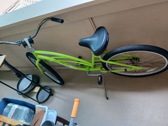 Electra cruiser 1 beach bicycle and scooter