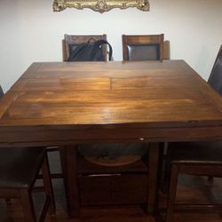 Sturdy Table With 6 Chairs ***Moving Need Gone***