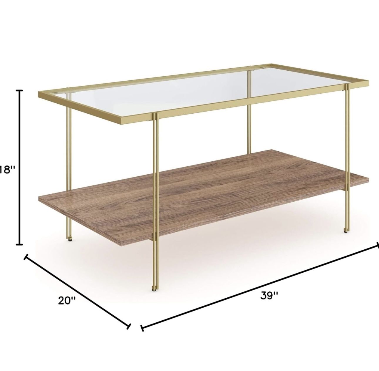 Set of Coffee Table and Console Table