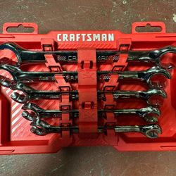 Craftsman 6 Point Metric Flare Nut Wrench Set 5 pc  