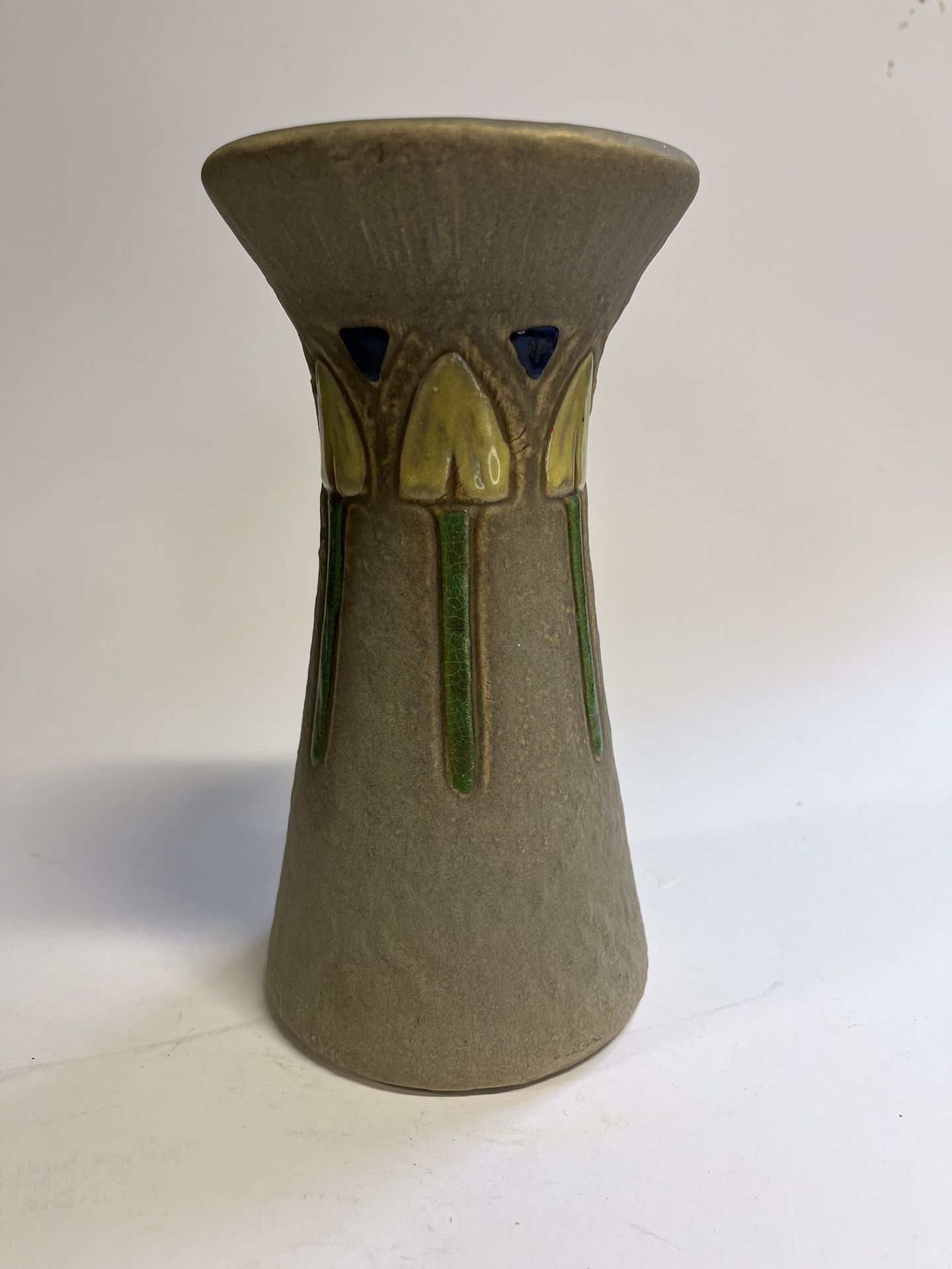 Antique Roseville Pottery ‘Mostique’ Vase