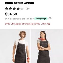 Levi's Denim Chef's Apron