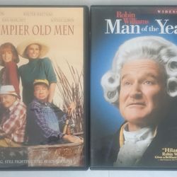 Grumpier Old Men & Man Of The Year DVDs