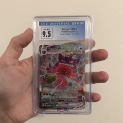 Gengar V MAX Fusion Strike CGC 10