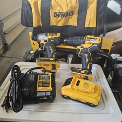 New Dewalt Hammer Drill & XR Impact Drill