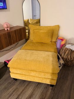 Gently used sectional.