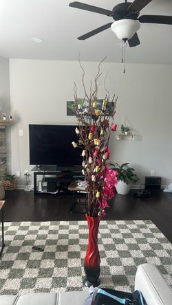 Fake flowers long for vase