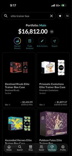 TRADE • Pokemon ELITE TRAINER BOX AND CASES lot etb case