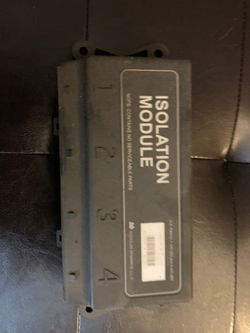 4 plug control box for fisher plow