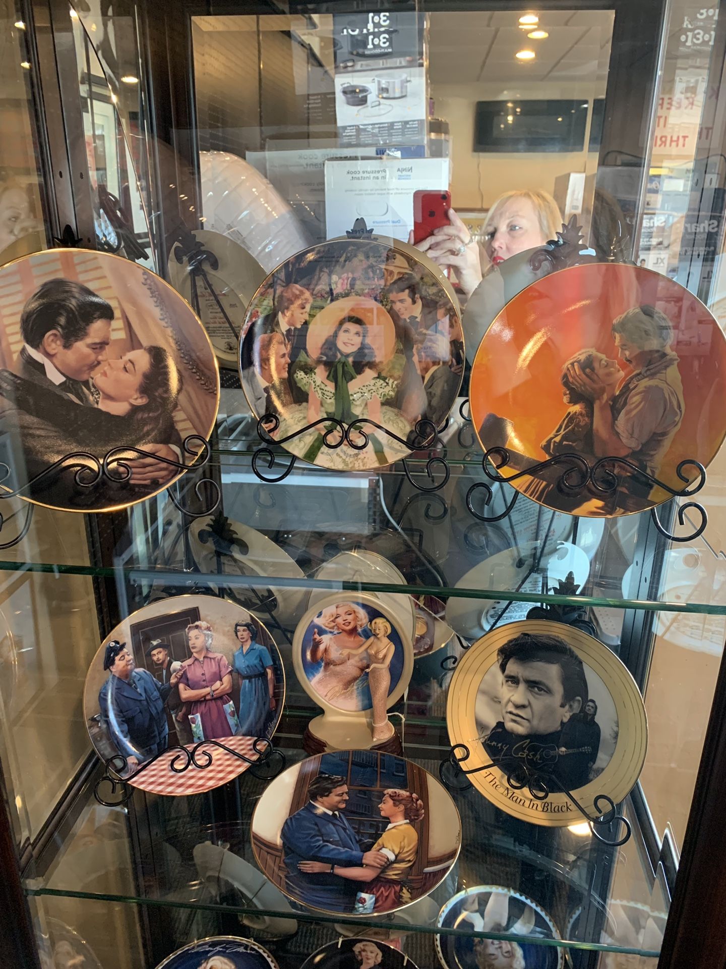 Gone with the wind honeymooners collector plates