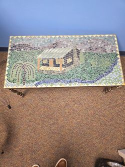 Custom Mosaic Occasional Table 