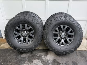 Toyota Tacoma 16X7 Wheels with BFGoodrich All-Terrain KO2 Tires
