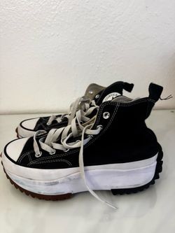 Converse Hi Top with platform