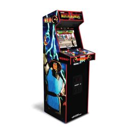 Arcade1Up - Mortal Kombat II Deluxe Arcade Game - Black