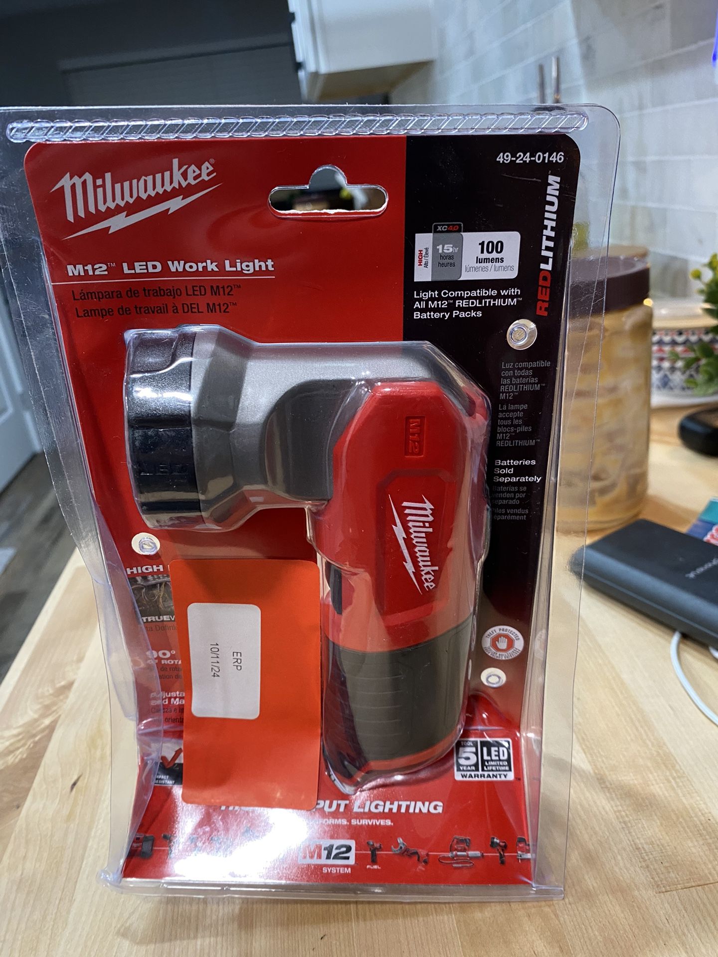 Milwaukee M12 Flashlight