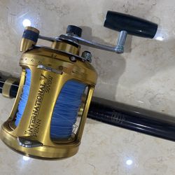 penn international fishing rod combo 