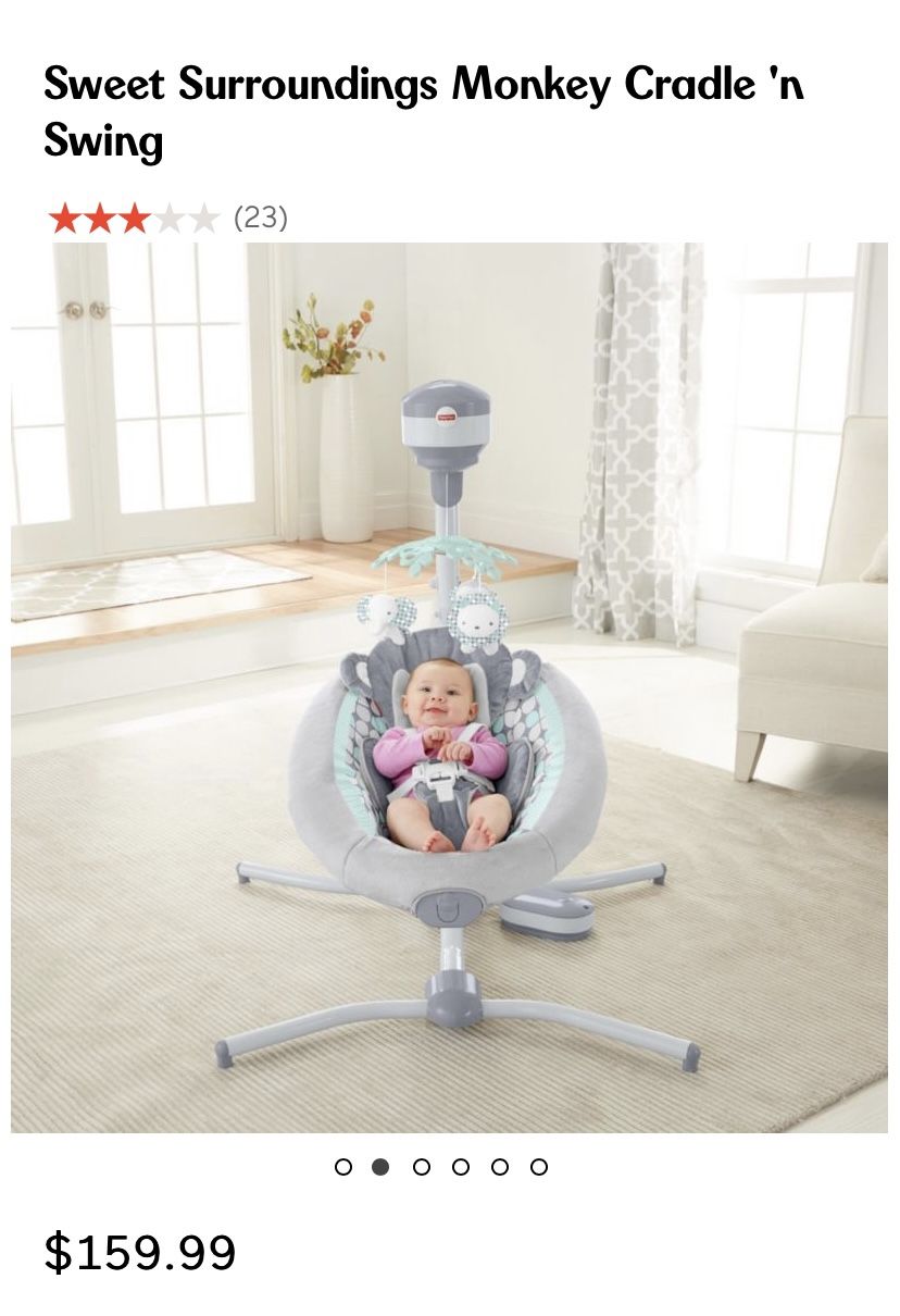 Fisher price baby swing