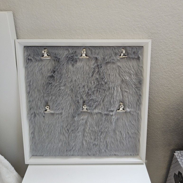 Picture Frame - Silver Fur