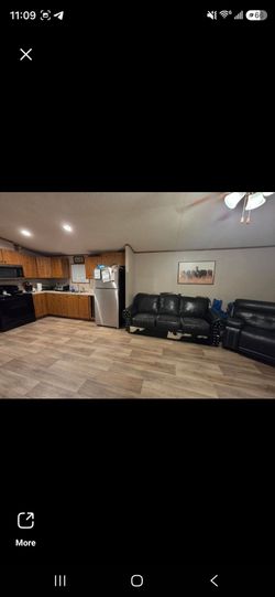 Cowhide couch