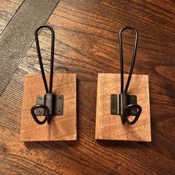 (2) 4x3  Hand Towel Hooks