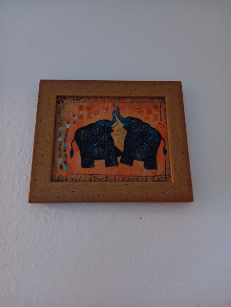 Art Original happy Elefants