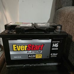 Everstart platinum AGM H6 