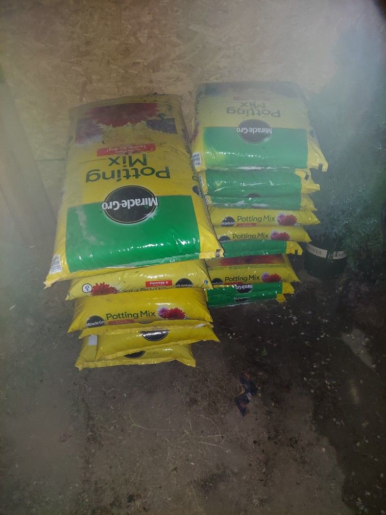 Miracle Grow Potting Mix
