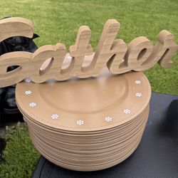 Cielito Lindo Charger Plates