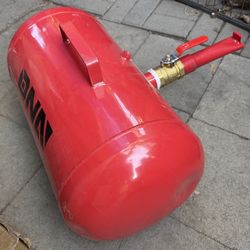 As is. 10 Gallons Bead Seater Tire Blaster Air Tire Inflator Pump Blaster