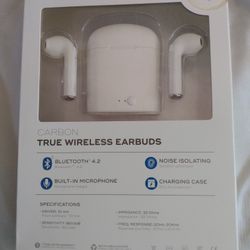 BLUETOOTH TRUE WIRELESS EARBUDS NOISE ISOLATING