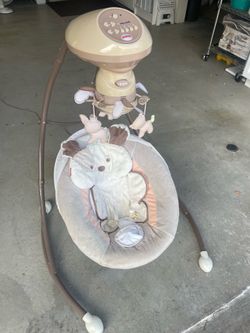 Baby swing cradle
