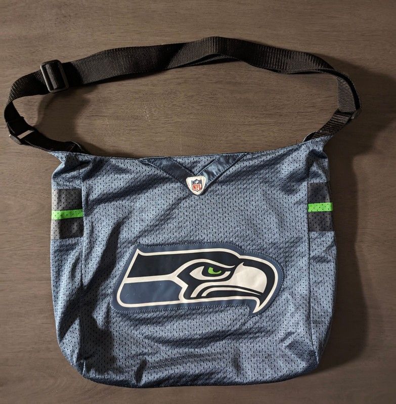 Seahawks Jersey Crossbody Tote Bag