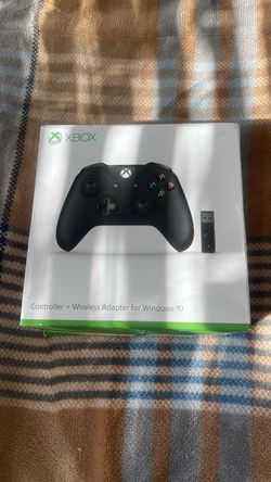 Xbox controller with PC adapter