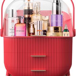 Portable Cosmetics Storage Box, Makeup