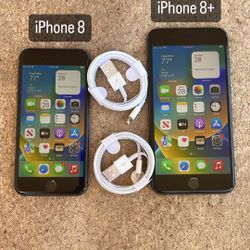 iPhone 8. iPhone 8+. Like New And Unlocked! 