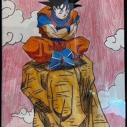 Goku Meditating