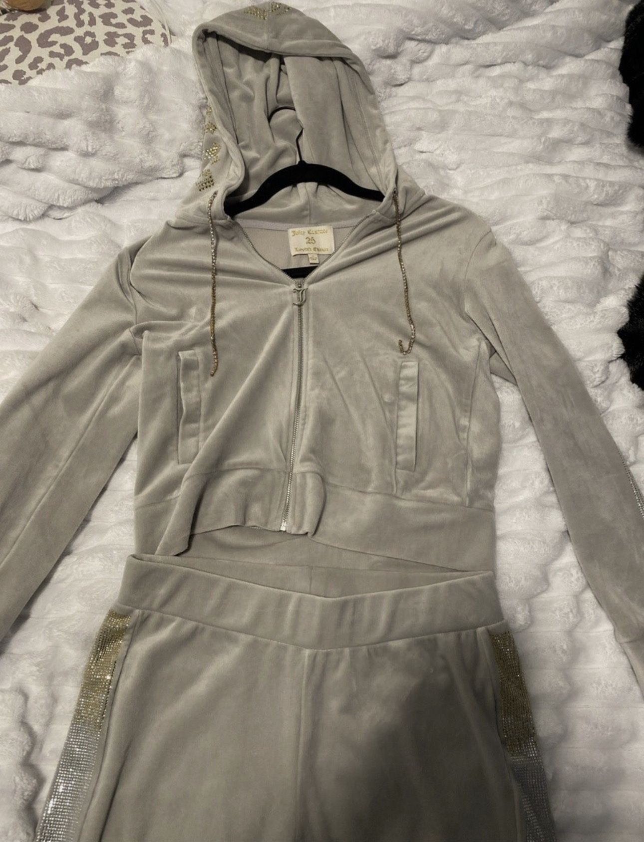 Juicy couture Limited edition 25th anniversary grey tracksuit